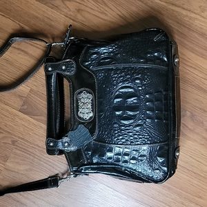 Vtg MC Marc Chantal crocodile bag purse